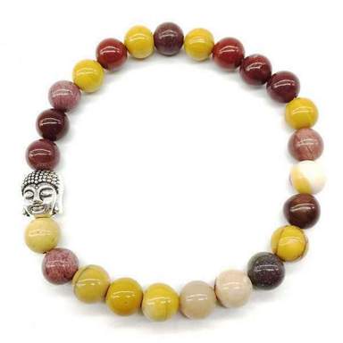 Bracelet Bouddha Minceur<br> Jaspe Mookaite - [variant_title]
