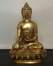 Statue Bouddha assis<br> appel à la terre en bronze - [variant_title]