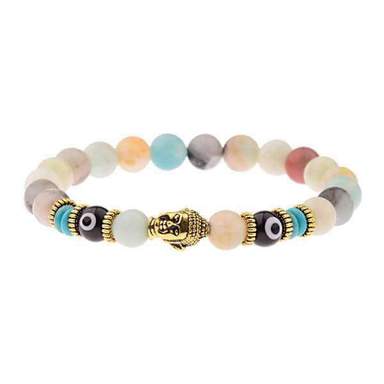 Bracelet Bouddha<br> Obsidienne Mauvais œil - [variant_title]