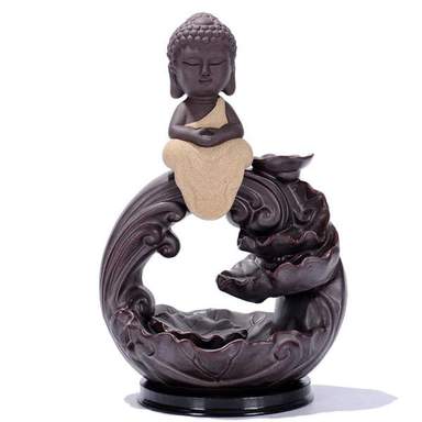 Porte Encens Bouddha<br> Shakyamuni et Guanyin - [variant_title]