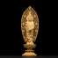 Statue Bouddha<br> AMITABHA debout bois - Avalokiteśvara