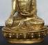 Statue Bouddha assis<br> appel à la terre en bronze - [variant_title]