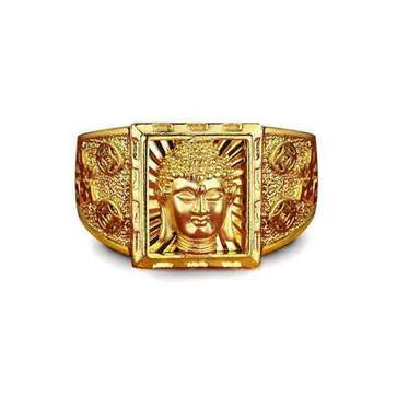 Bague Bouddha Or<br> Visage du Bouddha - [variant_title]