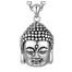 Pendentif Bouddha argent massif<br> Visage du Bouddha - [variant_title]
