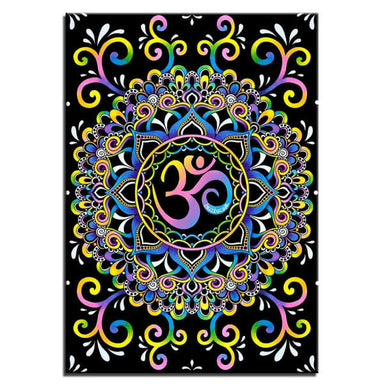 Tableau Bouddha<br> OM mandala multicolore - [variant_title]