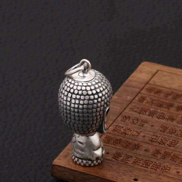 Pendentif Bouddha<br> Thaïlandais Argent Massif - [variant_title]