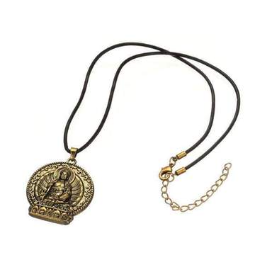 Pendentif Bouddha Or<br> Position du Lotus - [variant_title]
