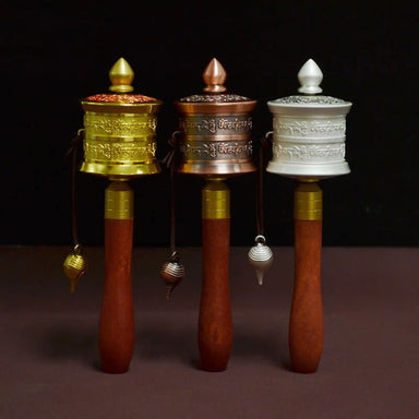 Moulin à prière<br> Tibet Om Mani Padme Hum
