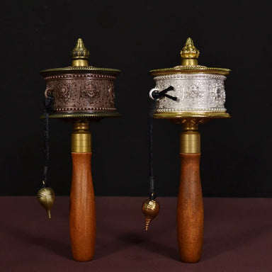 Moulin à prière<br> Bouddhiste ésotérique Tibet