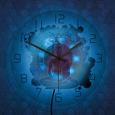 Horloge Bouddha <br> LED