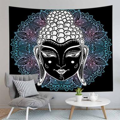 Tenture Bouddha <br> focalisation