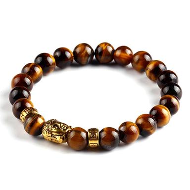 Bracelet Bouddha <br> blanc